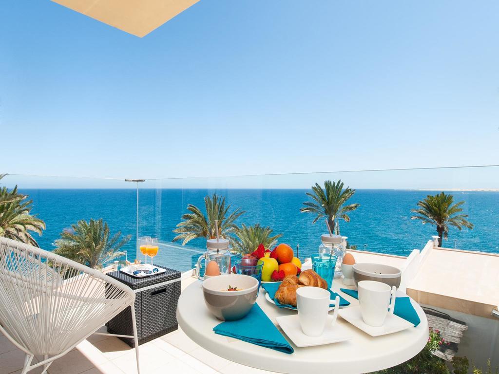Seaviews & Terrace Apartment San Agustin Las Flores Eksteriør bilde