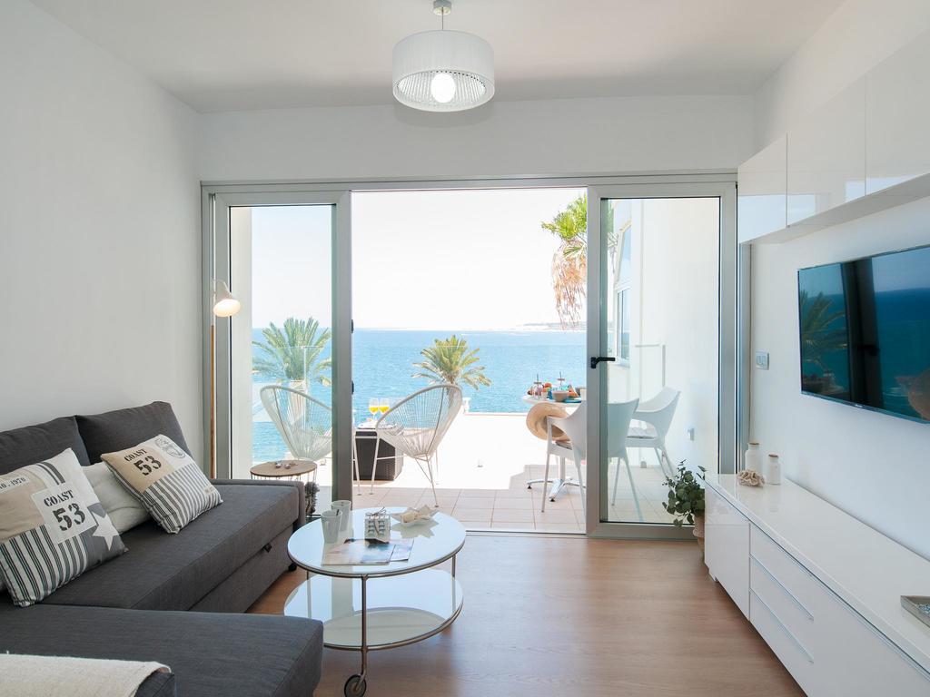 Seaviews & Terrace Apartment San Agustin Las Flores Eksteriør bilde
